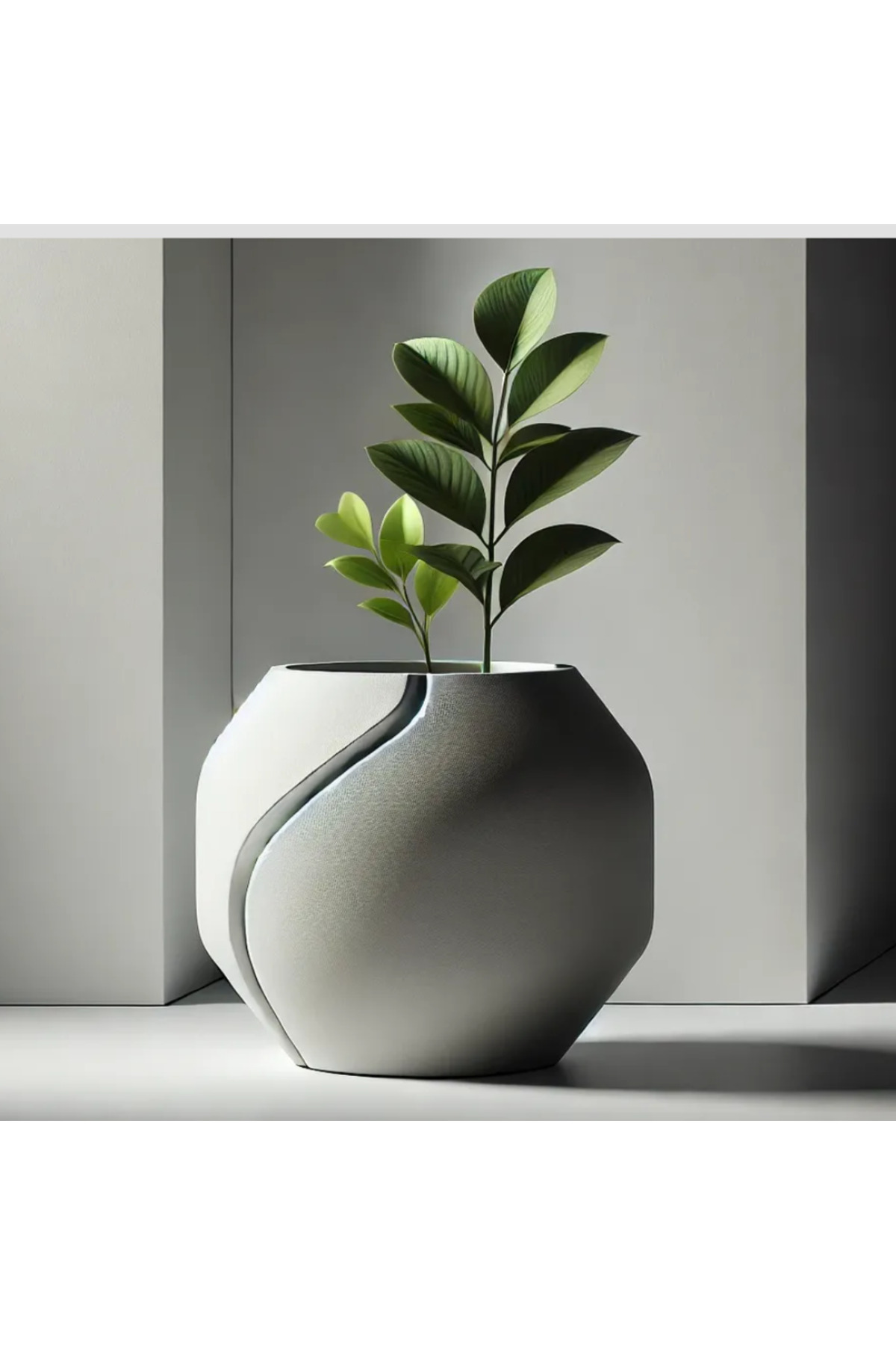 Modern Saksı 3d Yazıcı Baskı Ev Dekor